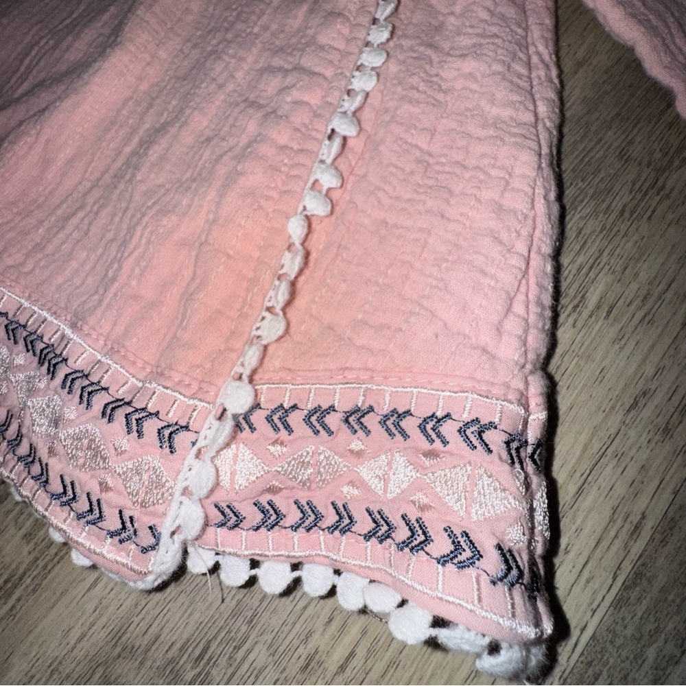 Artisan Ny Pink Boho Hooded Jacket - Picture 4 of 11